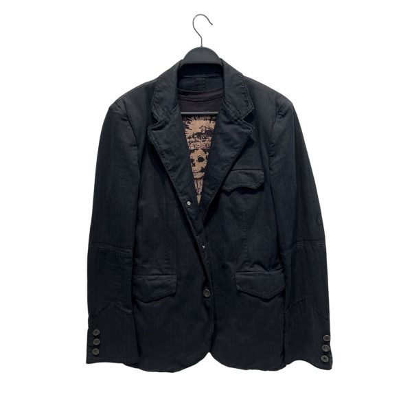 House of Howe Jacket M BLK cross embroidery Supply