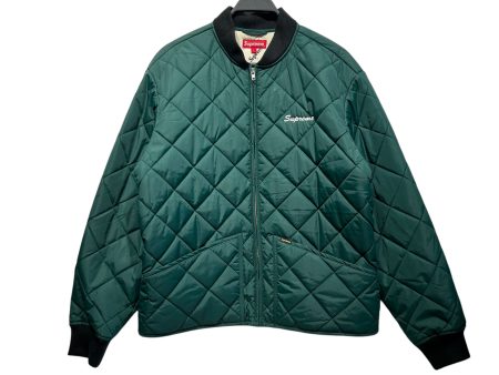 Supreme Puffer Jkt L Nylon GRN quilted Sale