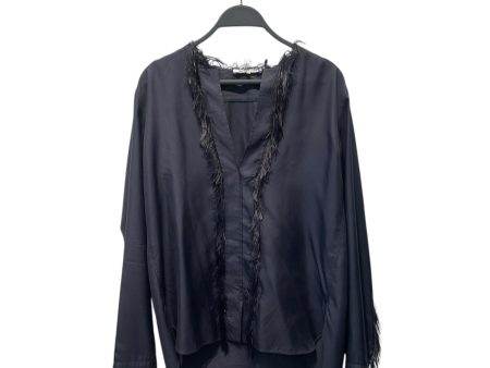 Helmut Lang SS Blouse S Silk BLK  Cheap