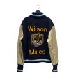 Vintage Jacket M Wool NVY WILSON MULES LETTERMAN Fashion