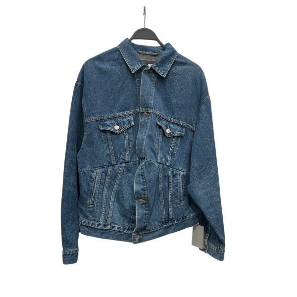 BALENCIAGA Denim Jkt 38 Denim NVY swing jacket Online now