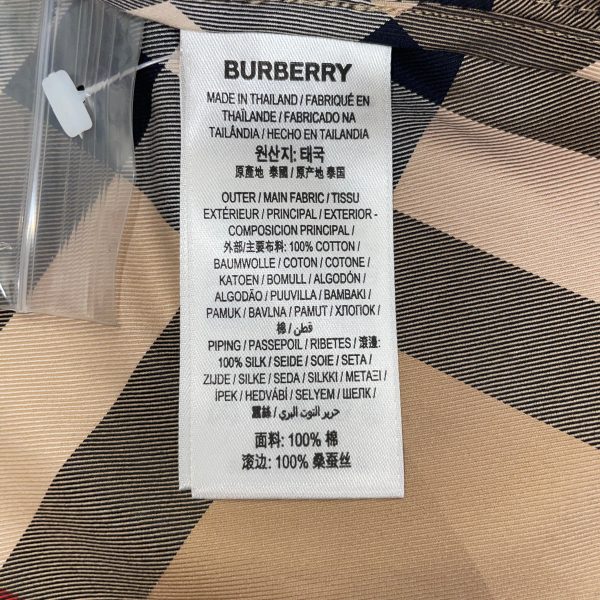 BURBERRY LONDON Shirt Plaid Cotton BEG  Sale