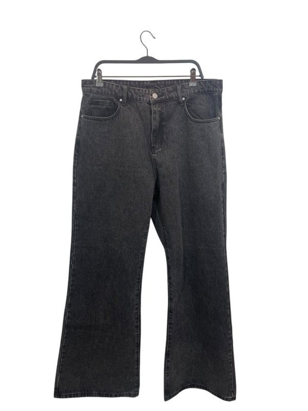 basketcase gallery Pants 38 Denim BLK SCATTERED LETTERS ON BACK Online Hot Sale