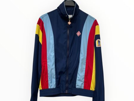 CASABLANCA Windbreaker M Nylon NVY COLORBLOCK For Cheap