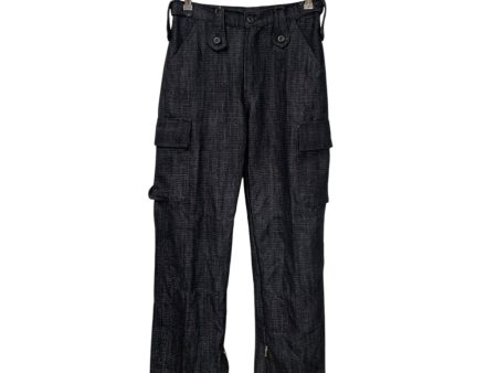 YOUTH IN BALACLAVA Straight Pants S Denim NVY LOST IN TRANSIT Discount