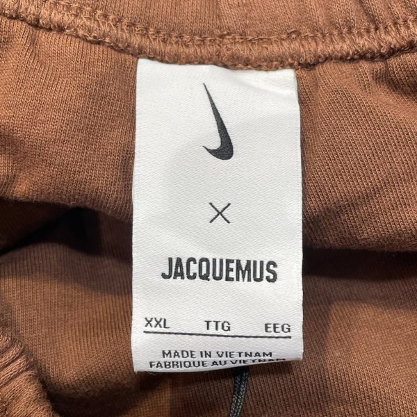 NIKE JACQUEMUS Pants XXL Cotton BRW All Over Print  on Sale