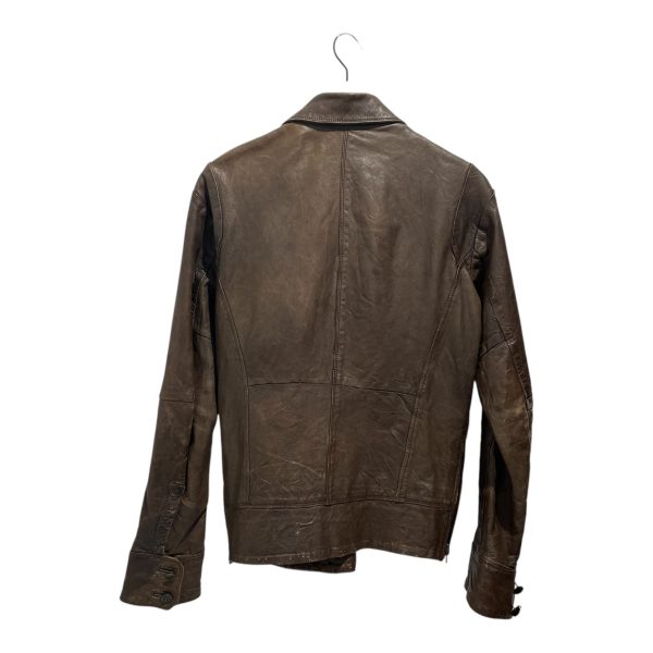 DIESEL Leather Jkt S Leather BRW Loon Leather Jacket Sale