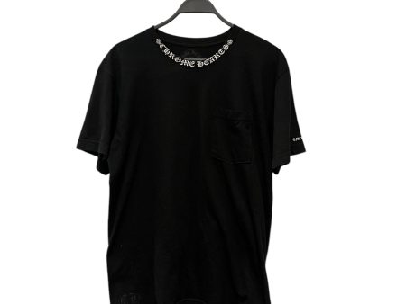 CHROME HEARTS T-Shirt L Cotton BLK  Sale