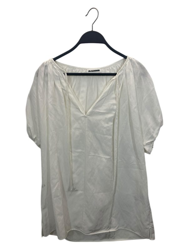 JIL SANDER SS Blouse 34 White Rayon  Online Hot Sale