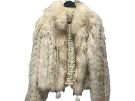 PETER MARK Coat Fur CRM RACOON Online Sale